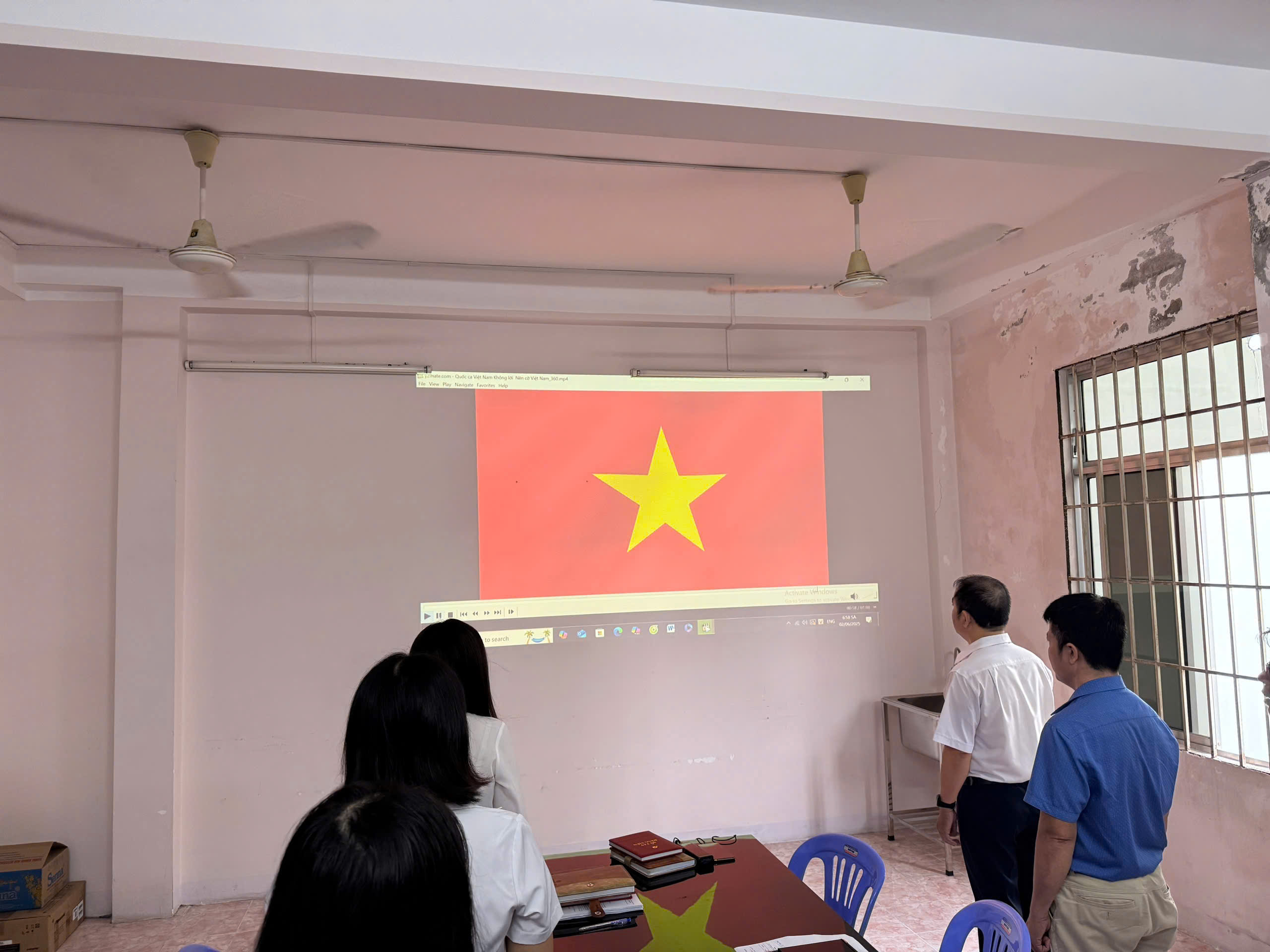 LỄ CHÀO CỜ THƯỜNG KỲ THÁNG 6/2025