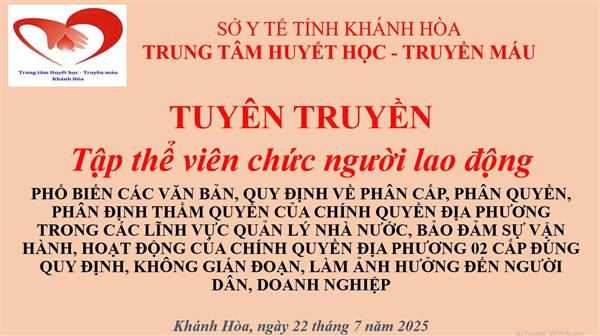 TUYÊN TRUYỀN: PHỔ BIẾN CÁC VĂN BẢN, QUY ĐỊNH VỀ PHÂN CẤP, PHÂN QUYỀN, PHÂN ĐỊNH THẨM QUYỀN CỦA CHÍNH QUYỀN ĐỊA PHƯƠNG TRONG CÁC LĨNH VỰC QUẢN LÝ NHÀ NƯỚC, BẢO ĐẢM SỰ VẬN HÀNH, HOẠT ĐỘNG CỦA CHÍNH QUYỀN ĐỊA PHƯƠNG 02 CẤP ĐÚNG QUY ĐỊNH, KHÔNG GIÁN ĐOẠN
